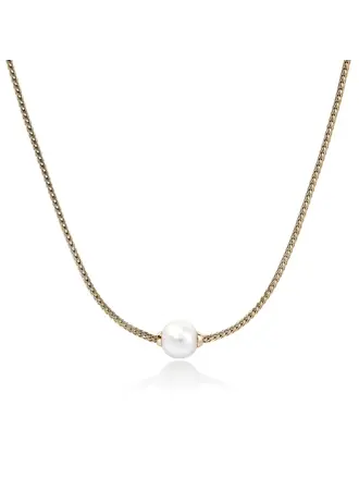 John Hardy Collier JH Essential or 14K & perle