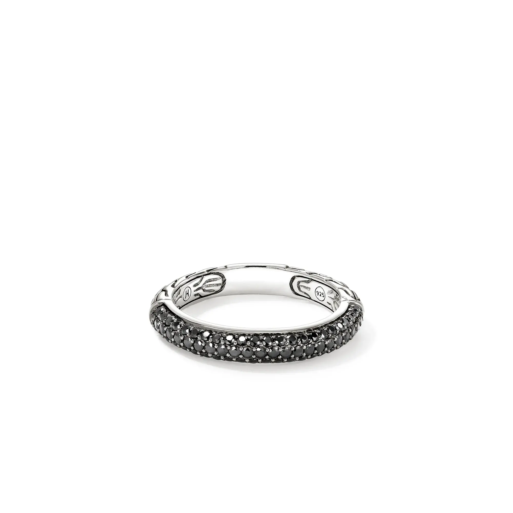 Bag arg Essentials pavé saphirs noir 3.5mm