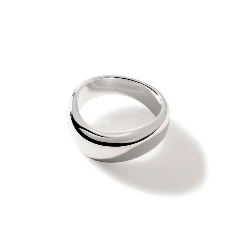 John Hardy Bague Argent Surf 7.5mm