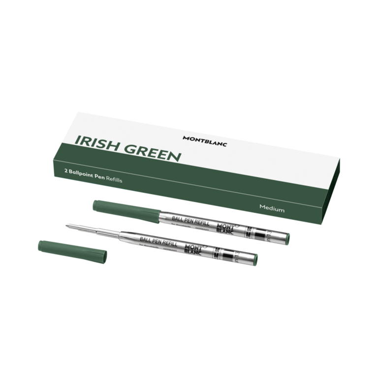 MONTBLANC Recharges pour Stylo Bille, Irish Green (M)