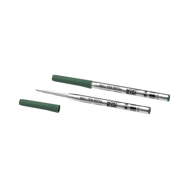 MONTBLANC Recharges pour Stylo Bille, Irish Green (M)