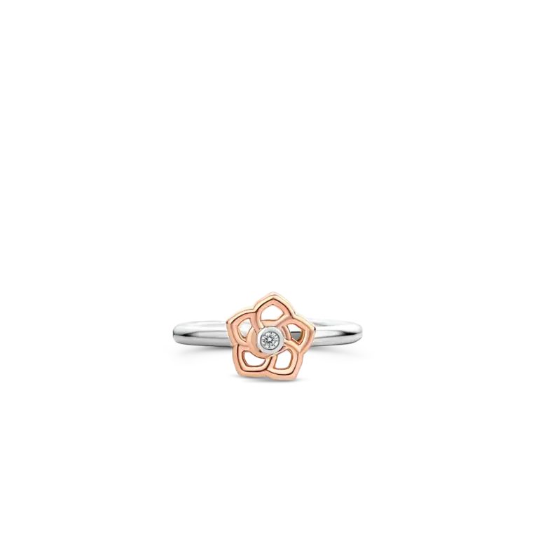 Ti Sento Milano BAGUE ARGENT DEUX TONS.