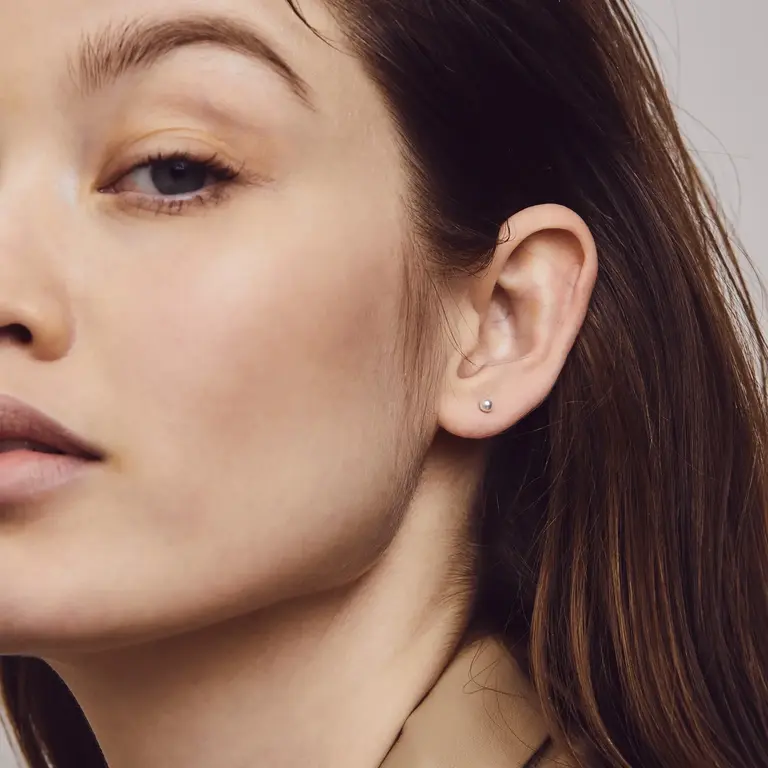 Ti Sento Milano Boucles d'oreilles perle argent