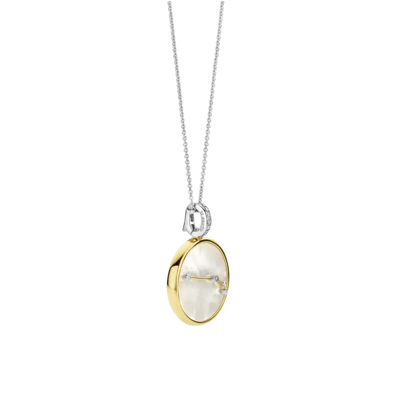 Ti Sento Milano Collier argent/nacre Bélier