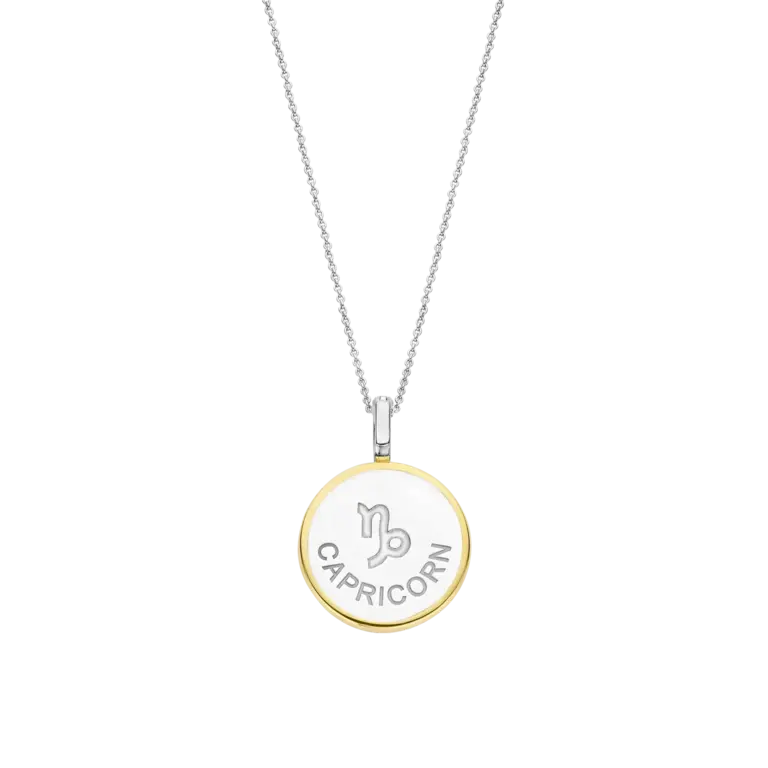 Ti Sento Milano Collier argent/nacre Capricorne