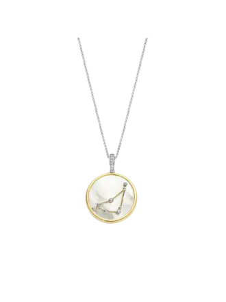 Ti Sento Milano Collier argent/nacre Capricorne
