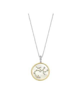 Ti Sento Milano Collier argent/nacre Sagittaire