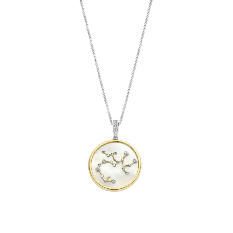Ti Sento Milano Collier argent/nacre Sagittaire
