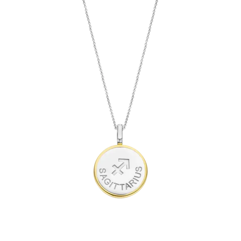 Ti Sento Milano Collier argent/nacre Sagittaire