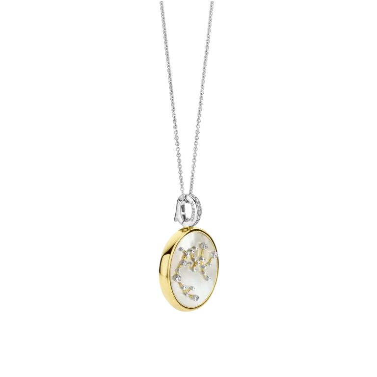 Ti Sento Milano Collier argent/nacre Sagittaire