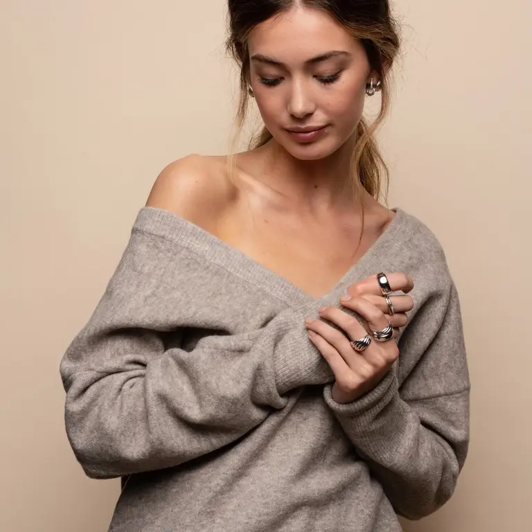 Ti Sento Milano Bague argent CZ