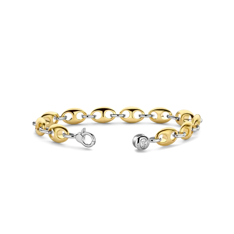 Ti Sento Milano Bracelet mailles grain de café