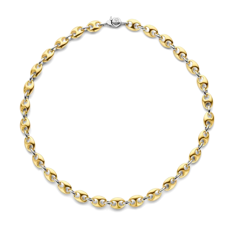 Ti Sento Milano Chaîne mailles grain de café 42cm