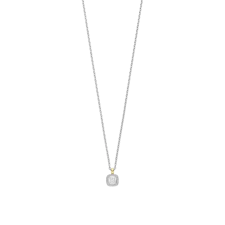 Ti Sento Milano Collier argent zircon cubique