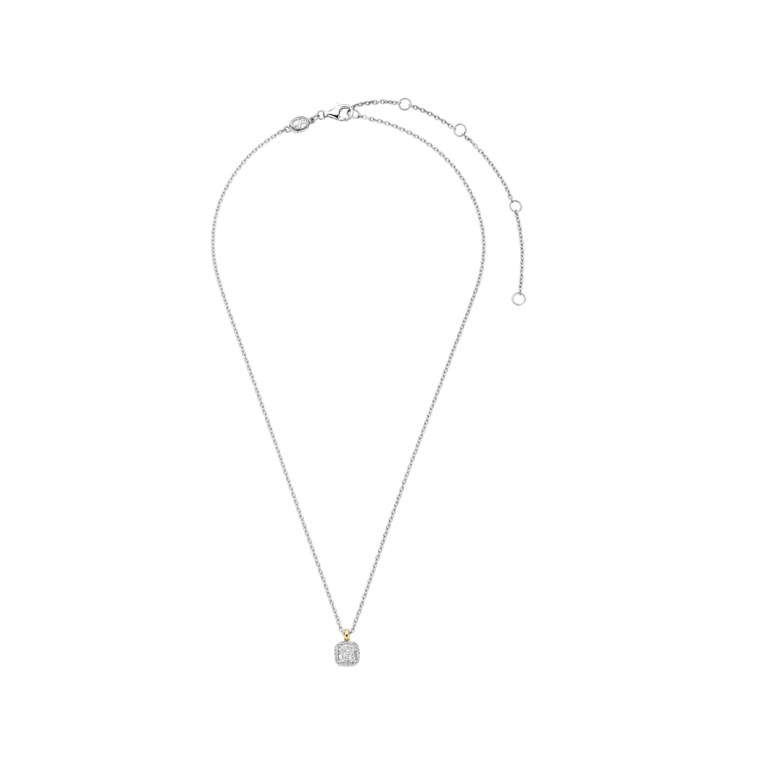 Ti Sento Milano Collier argent zircon cubique