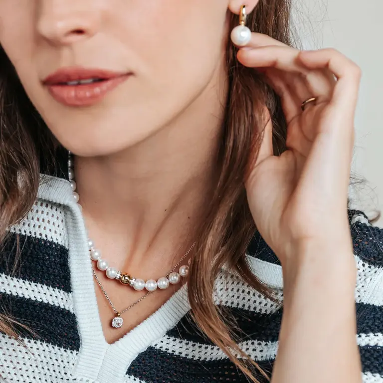 Ti Sento Milano Collier argent zircon cubique