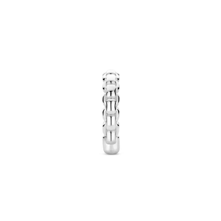 Ti Sento Milano Bague style chaine argent