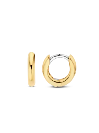 Ti Sento Milano Huggies plaqué or 10mm