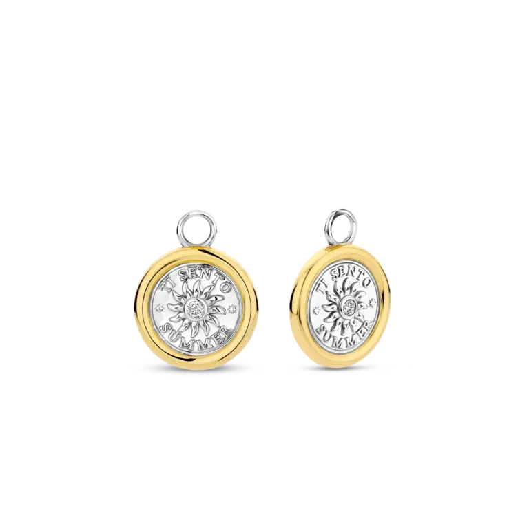 Ti Sento Milano Charms pour boucles d'oreilles soleil