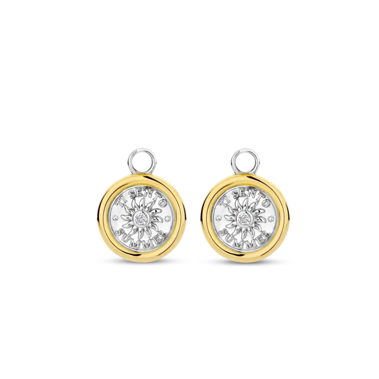 Ti Sento Milano Charms pour boucles d'oreilles soleil