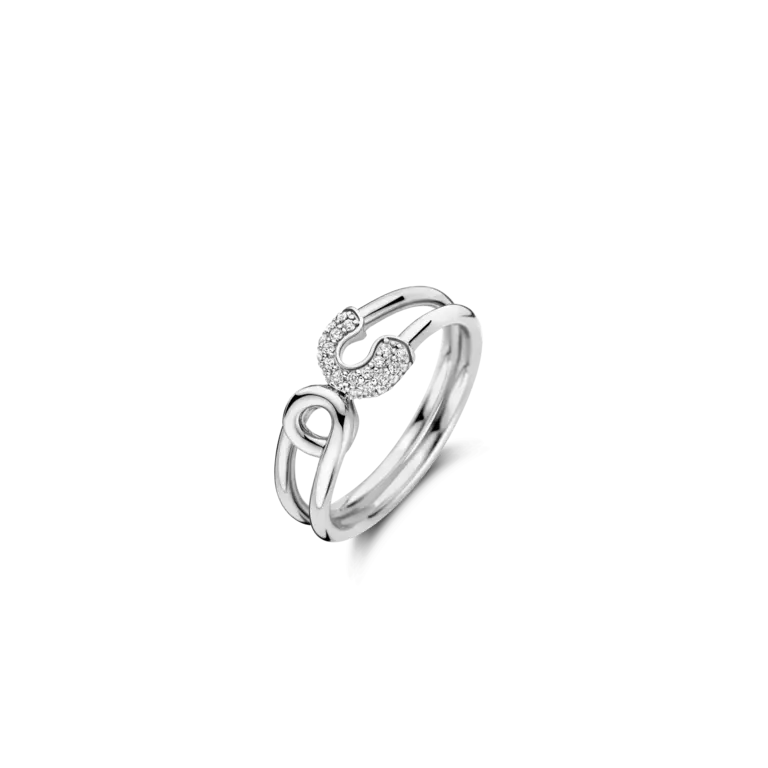 Ti Sento Milano Bague argent épingle