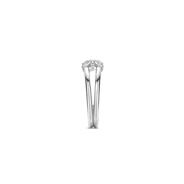 Ti Sento Milano Bague argent épingle