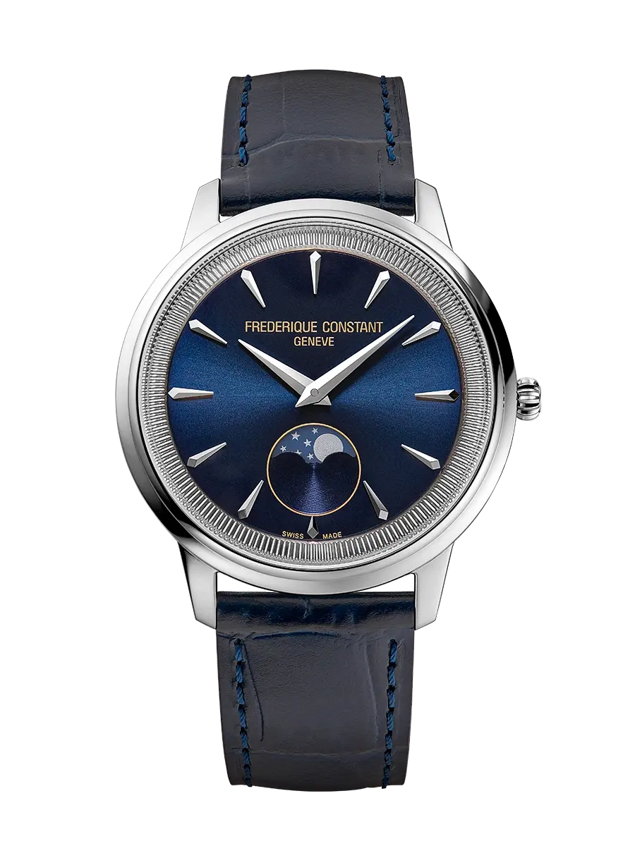 Classic Moneta lunaire bleu marine