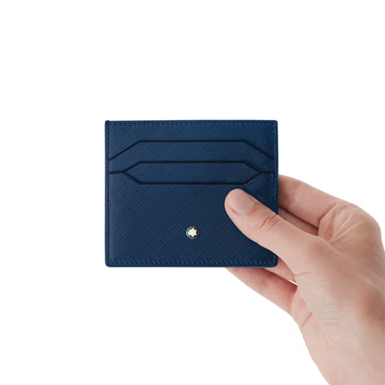 MONTBLANC Porte cartes Exteme 3.0 bleu