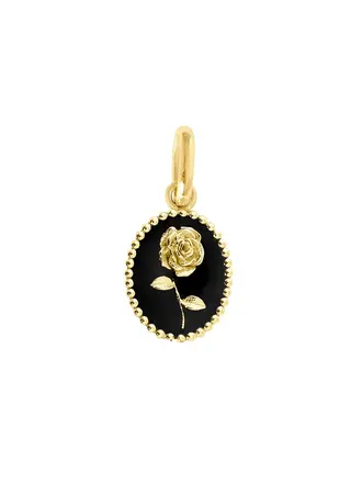Gigi Clozeau Pendentif 18K Rose Noire