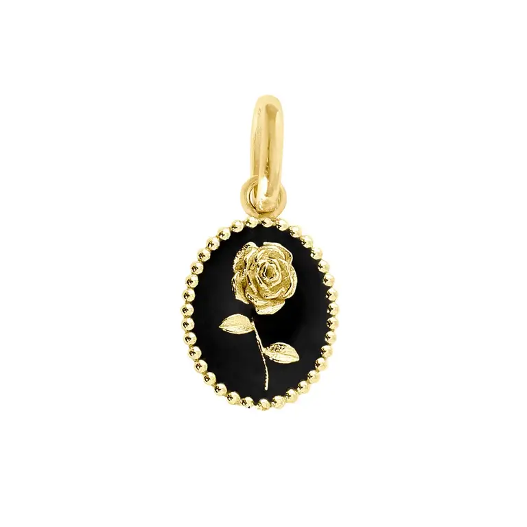 Gigi Clozeau Pendentif 18K Rose Noire