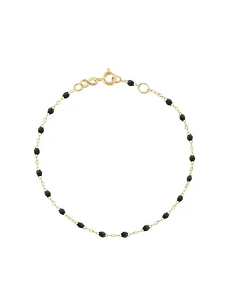 Gigi Clozeau Bracelet 18K Résine Noire 19 cm