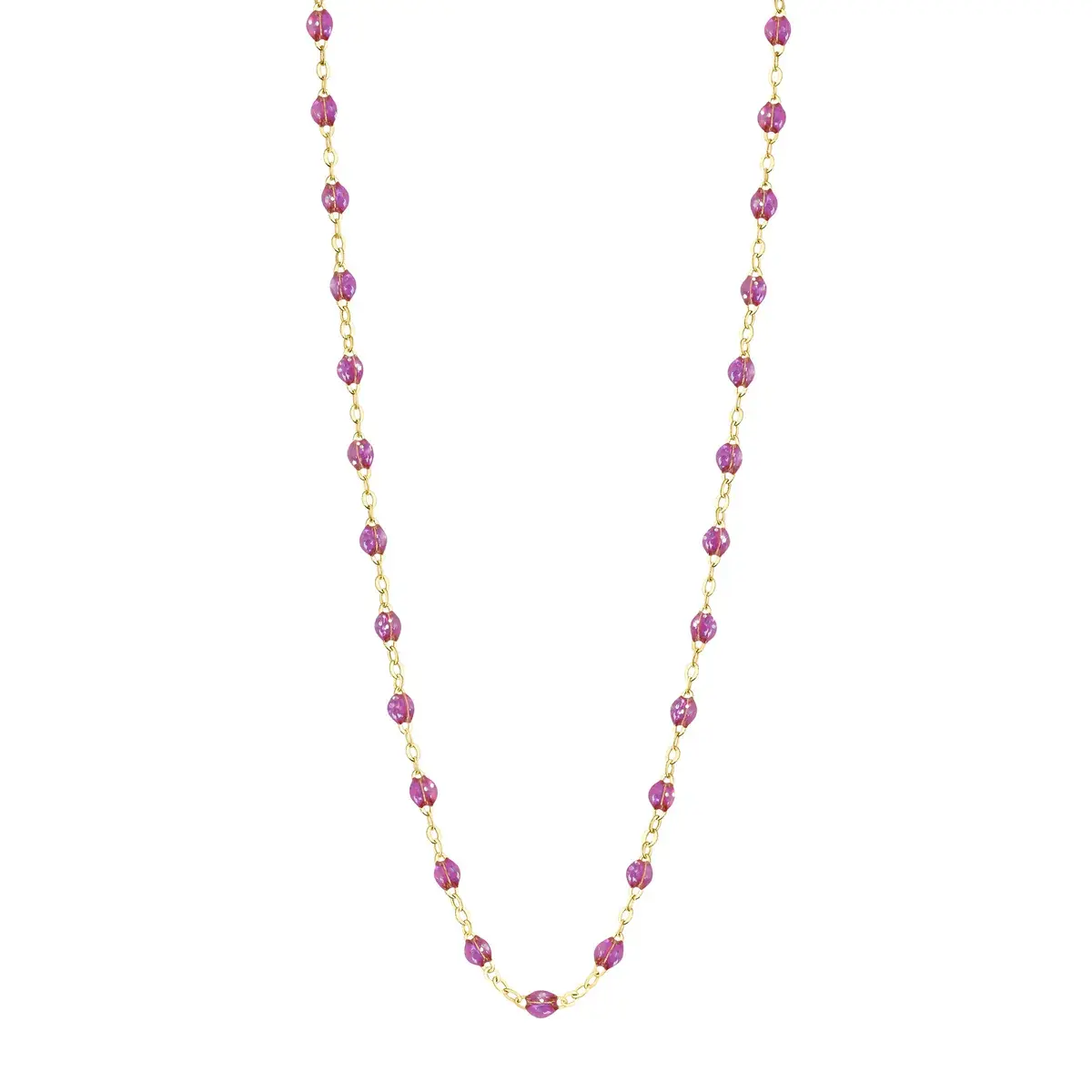 COLLIER 18K RESINE GALAXY 42CM