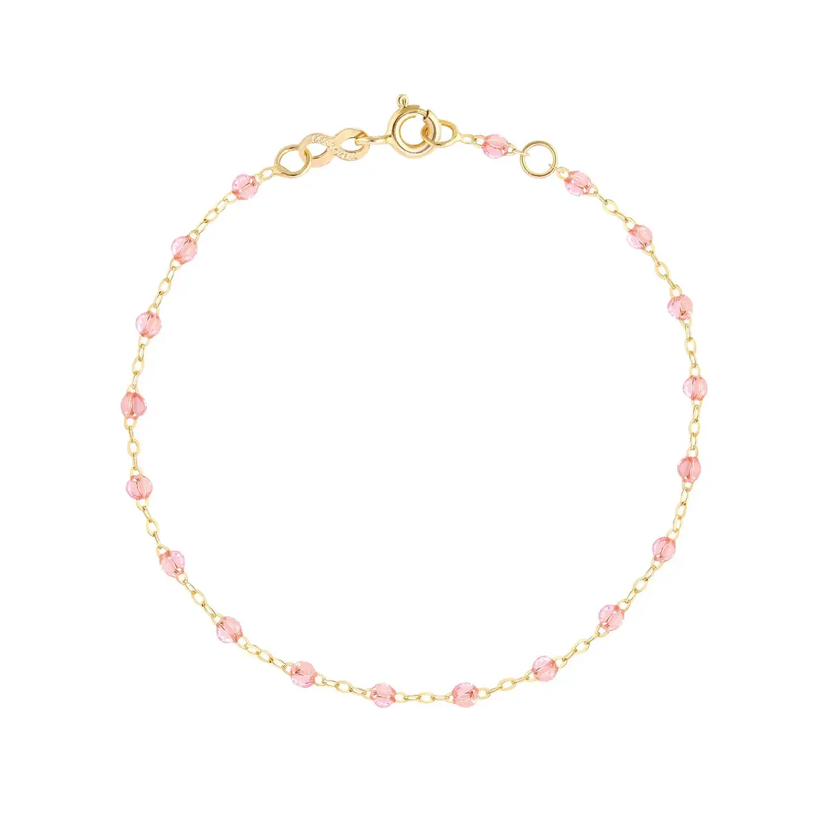 Bracelet 18KJ RESINE ROSE