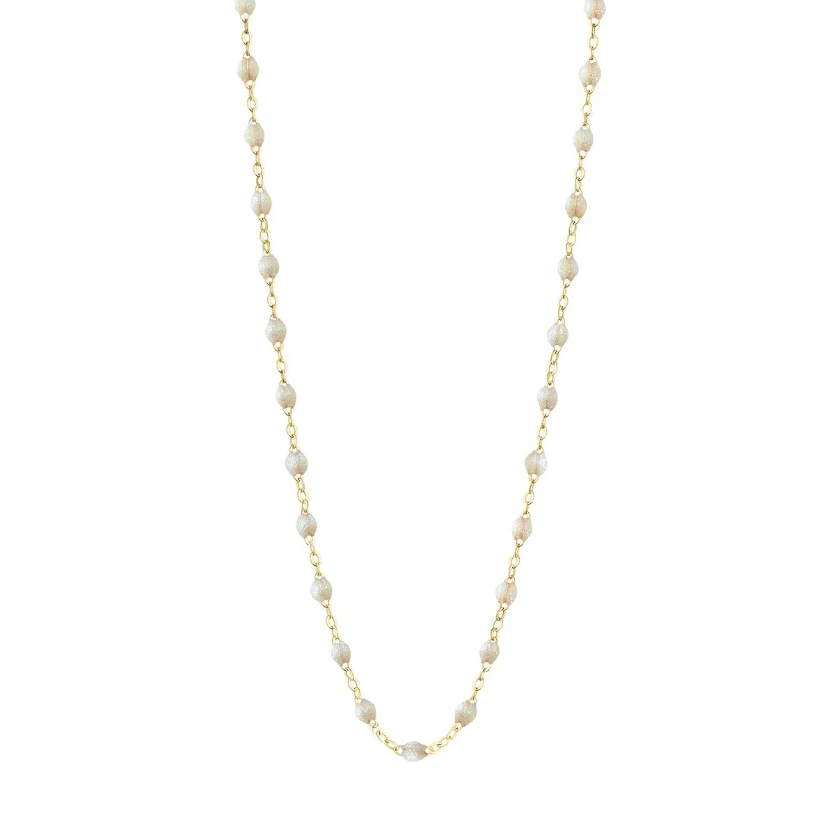 COLL 18K RESINE OPALE 50CM G CLOZEAU