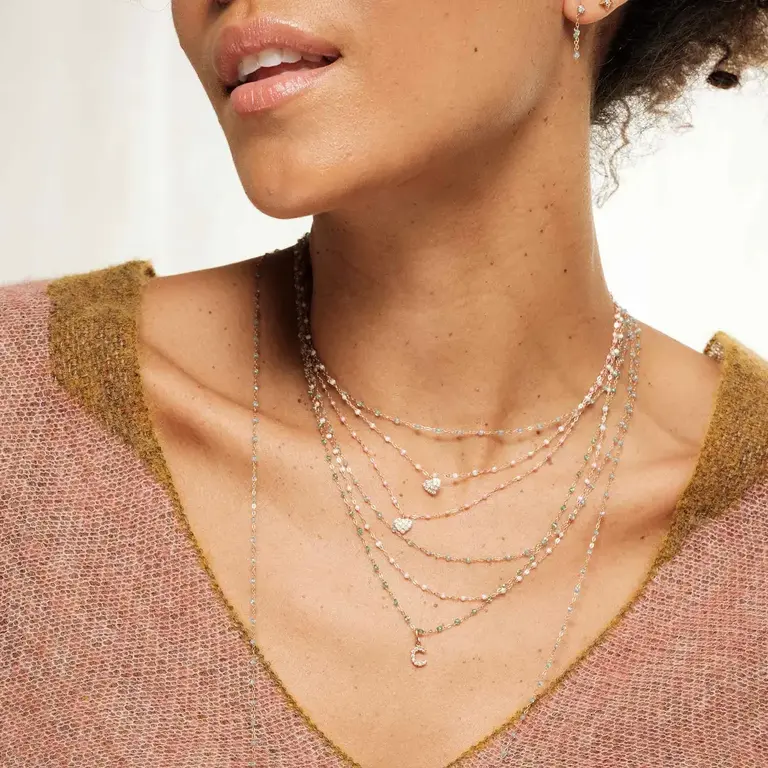 Gigi Clozeau Collier 18K Resine Opale 50 cm