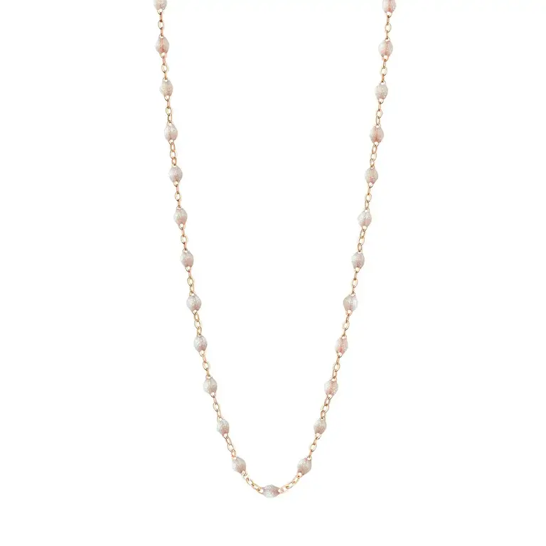 Gigi Clozeau Collier 18KR Résine Opale 42 cm