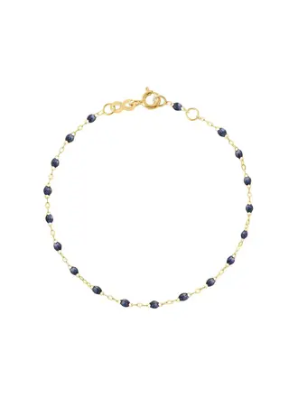 Gigi Clozeau Bracelet 18K Resine Bleu Nuit 19 cm