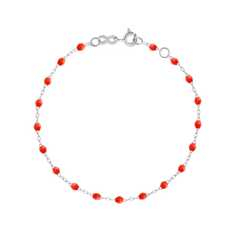 Gigi Clozeau Bracelet 18K Resine Corail 17 cm