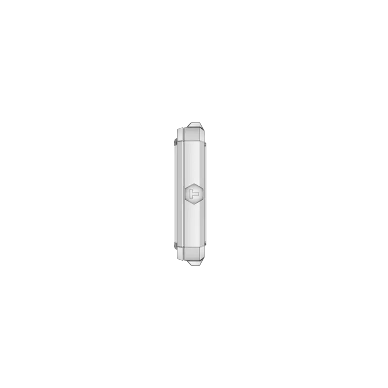 Tissot Montre  Rectangle Acier Fond Bleu