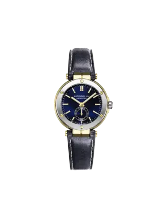 Herbelin Montre Newport Cuir bleu