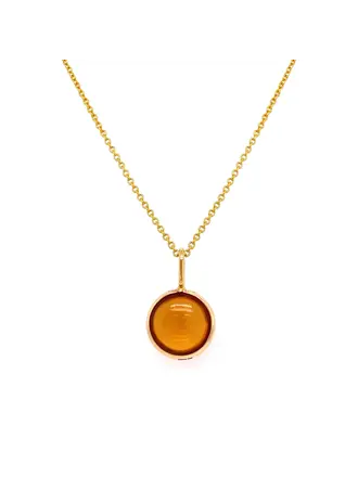 Trésor Pendentif 18K Citrine