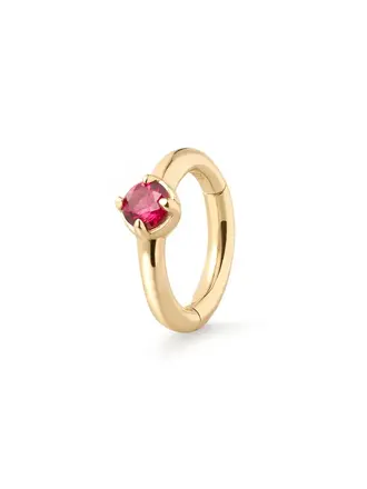 Aurelie Gi JAYCEE | Boucle d'oreille(1) 14K Rubis Laboratoire