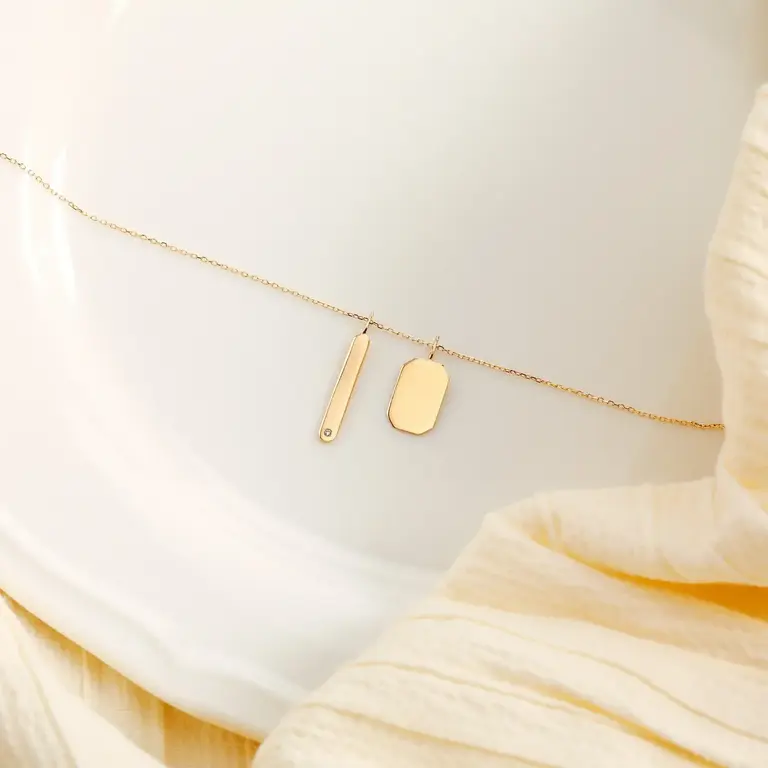 Aurelie Gi LYNN | Chaine 14K 16''