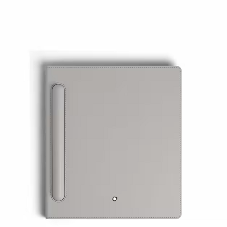 MONTBLANC Porte Folio Papier Digital Cuir Gris