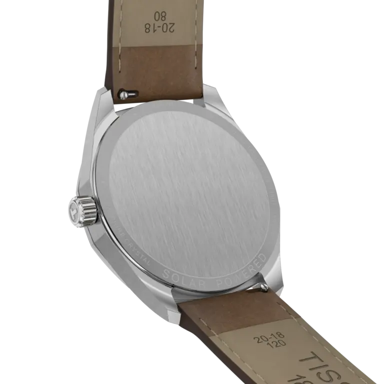 Tissot Montre Tissot PRC 100 Solaire Cuir Brun