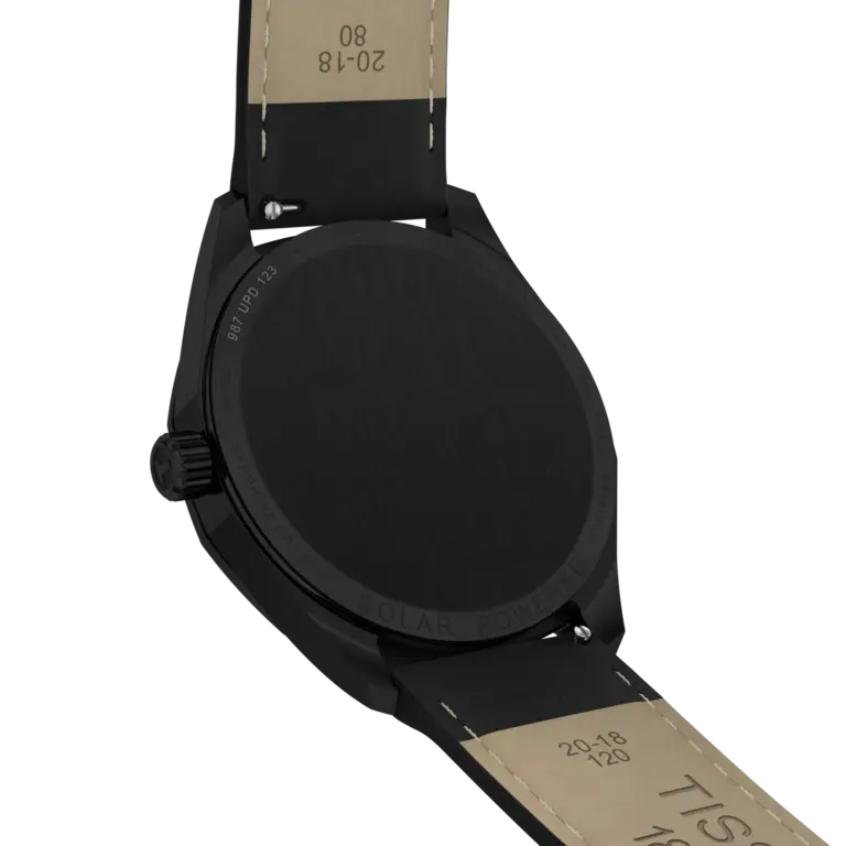 Tissot Montre Tissot PRC 100 Solaire Cuir Noir