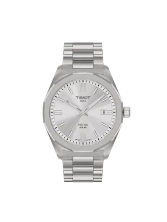 Tissot Montre Tissot PRC 100 Solaire Acier