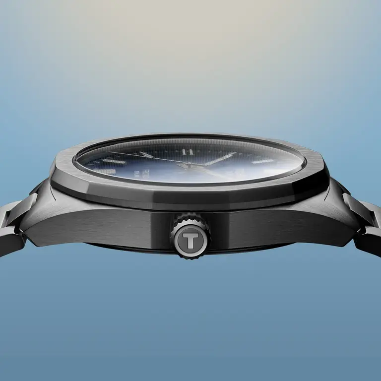 Tissot Montre Tissot PRC 100 Solaire Acier Bleu