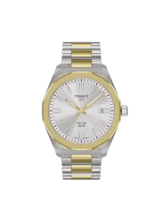 Tissot Montre Tissot PRC 100 Solaire 2 Tons