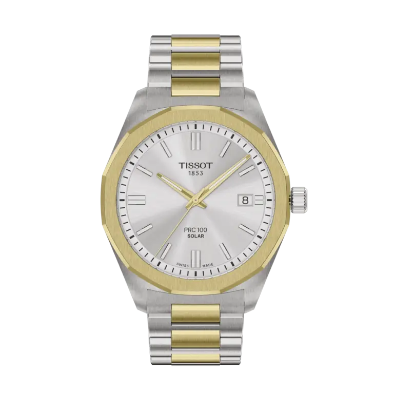 Tissot Montre Tissot PRC 100 Solaire 2 Tons